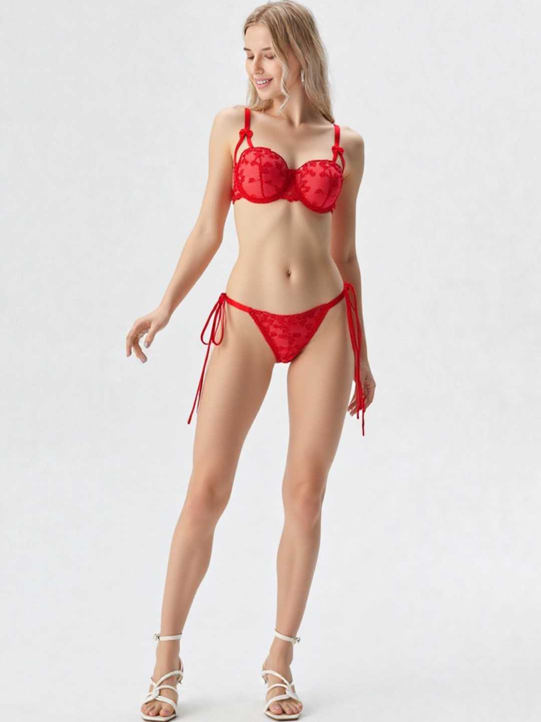 MHYTH Sizzle See Through Two Piece Set