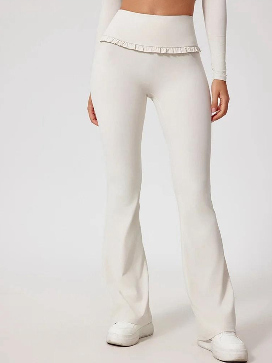 Miss Mosa By Akanksha  Beige Jeny Premium Activewear Set