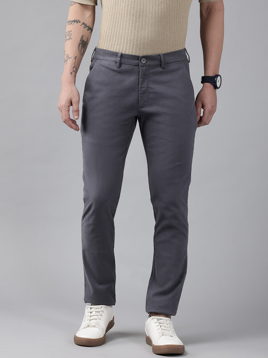 ColorPlus Men Super Slim Fit Chinos