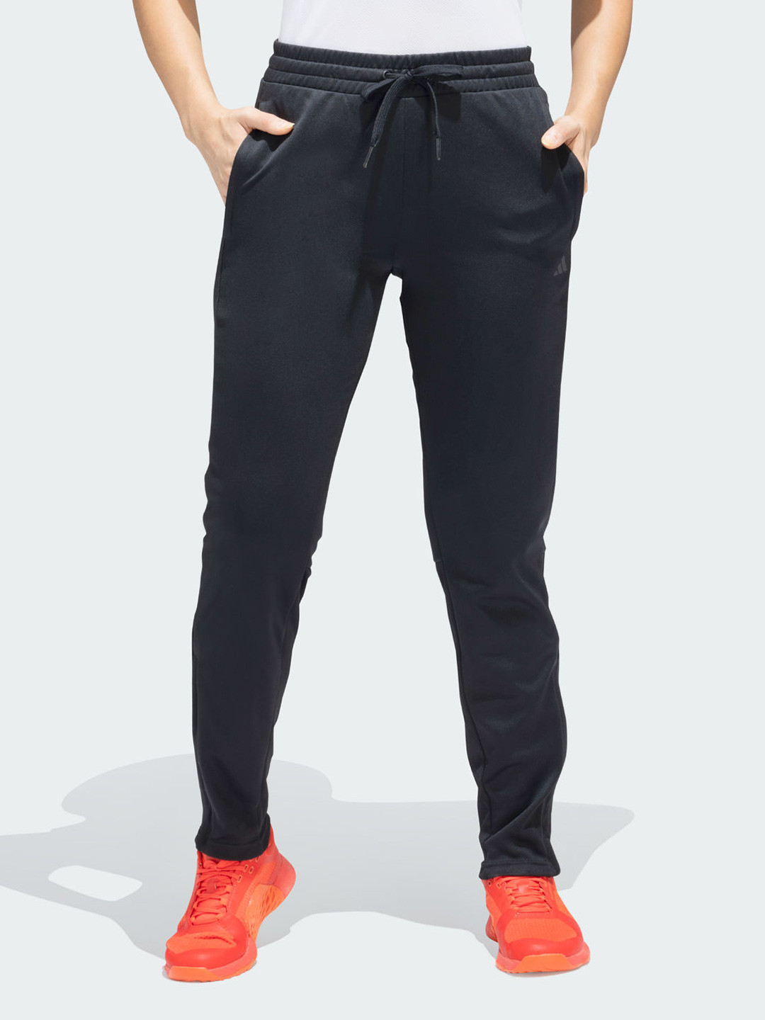 ADIDAS Women Mid Rise Slim -Fit Track Pants