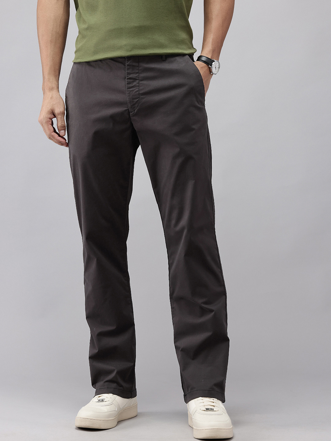 U.S. Polo Assn. Men Riley Straight Fit Chino Trousers