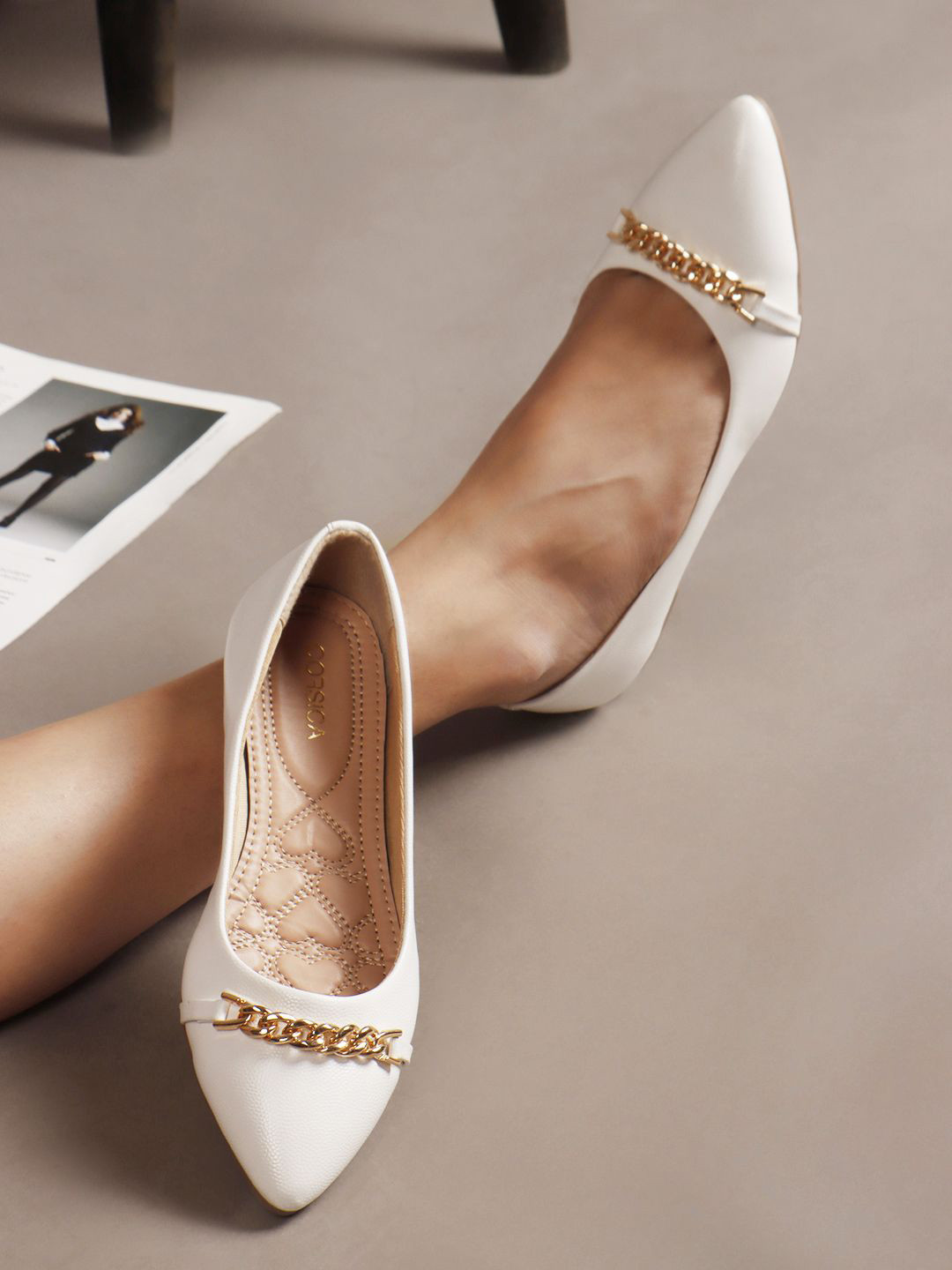 CORSICA Women Pointed Toe Ballerinas