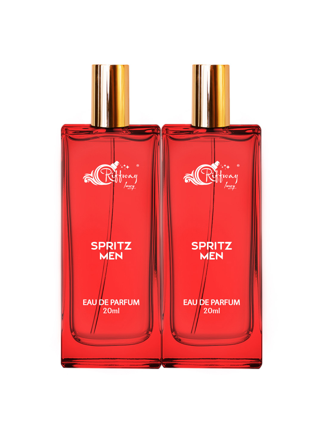 riffway Men Set Of 2 Spiritz Long Lasting Eau De Parfum- 20 ml Each