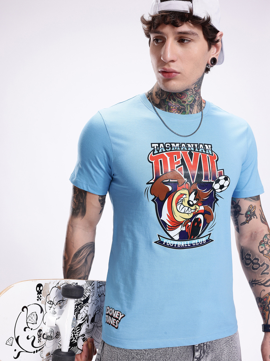 Kook N Keech Looney Tunes Printed Pure Cotton T-shirt