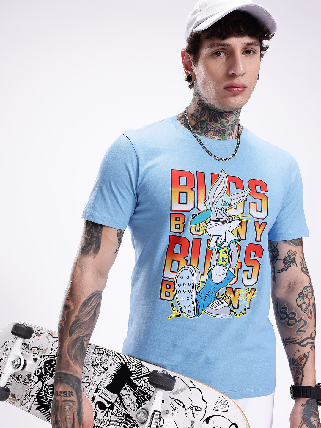 Kook N Keech Looney Tunes Printed Pure Cotton T-shirt