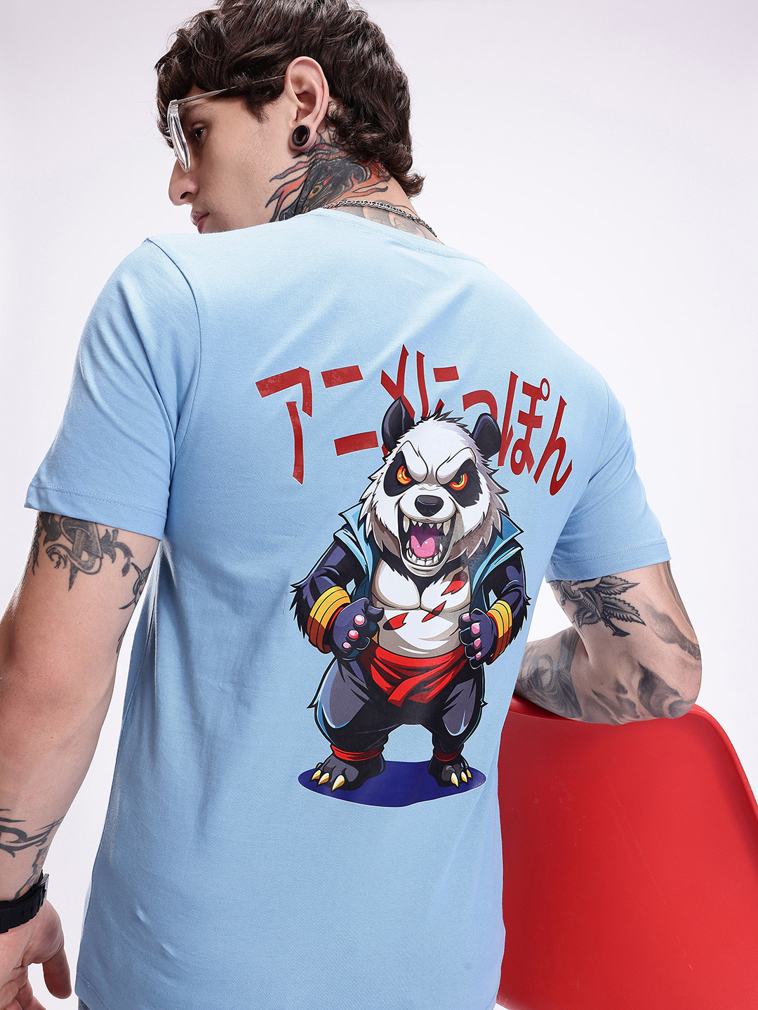 Kook N Keech Kung Fu Panda Printed Pure Cotton T-shirt