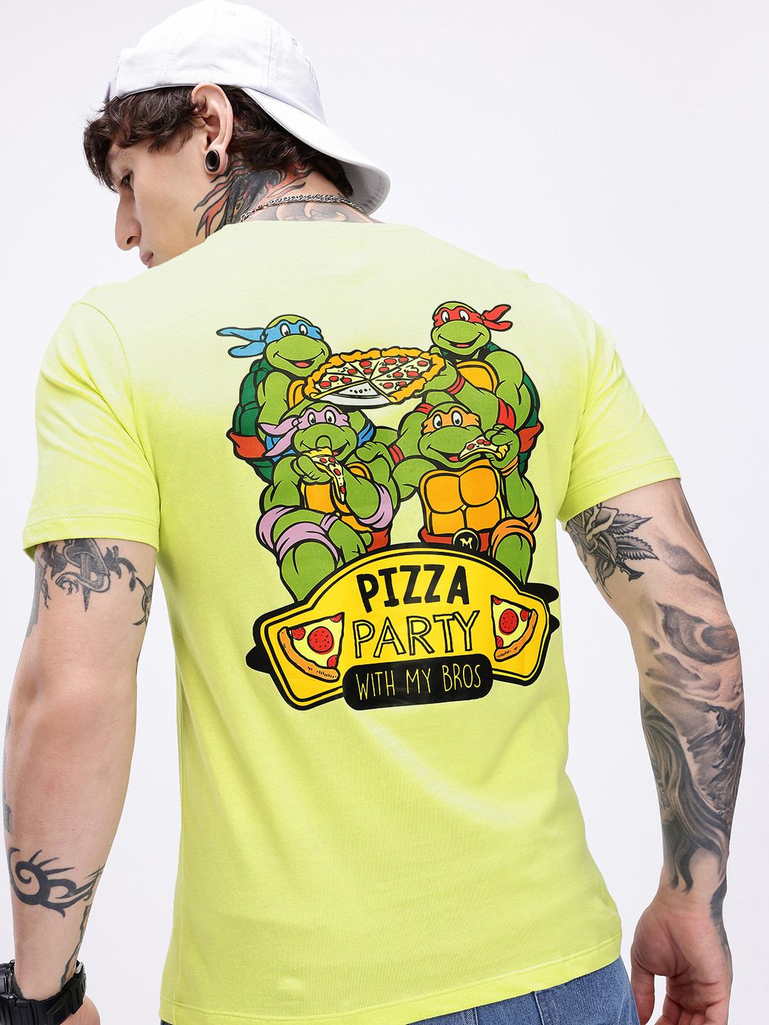 Kook N Keech Mutant Ninja Turtles Printed Pure Cotton T-shirt