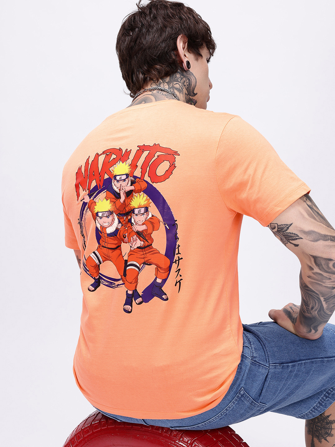 Kook N Keech Naruto Printed Pure Cotton T-shirt