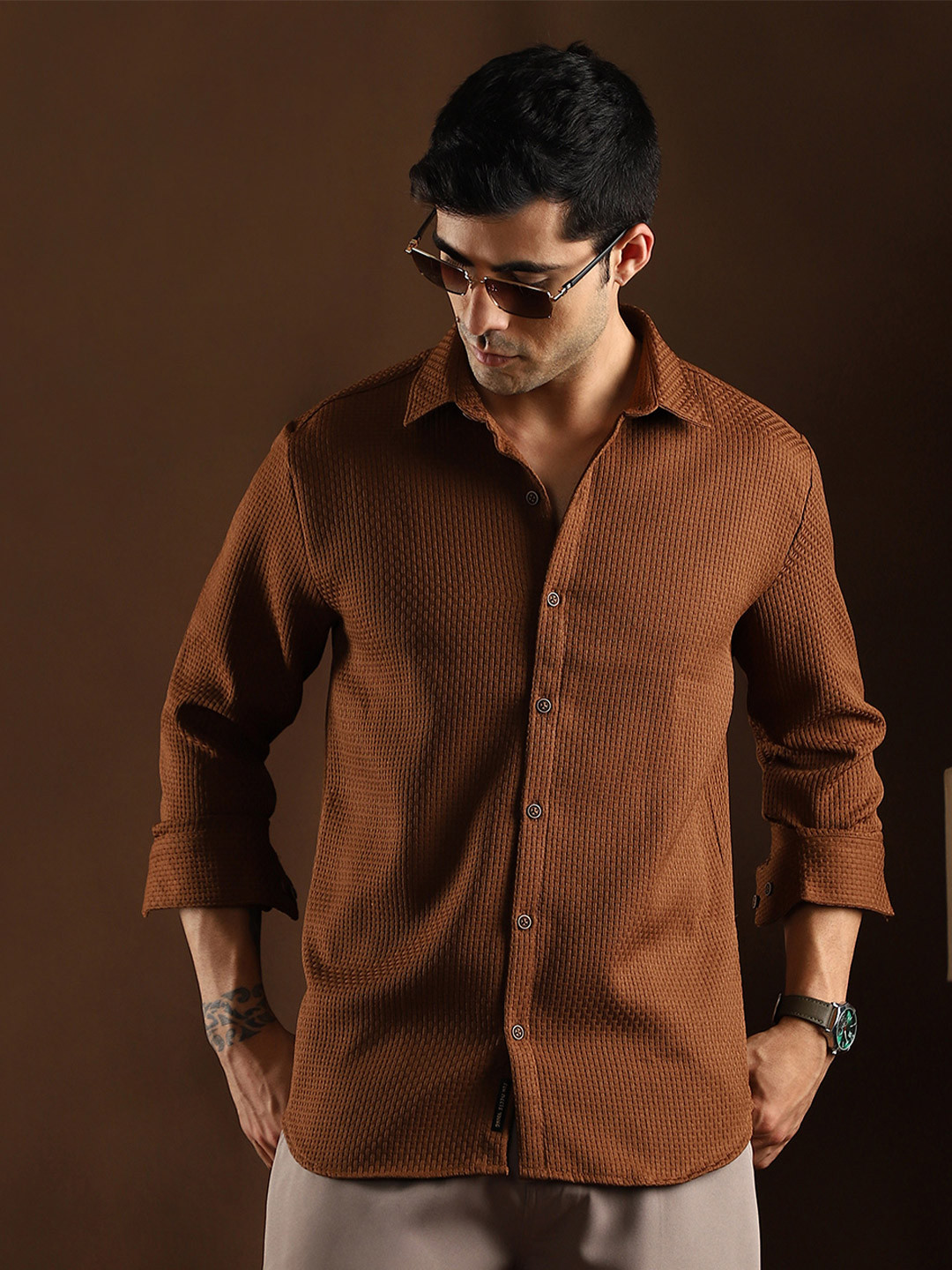 CAHOOT Men Comfort Casual Shirt