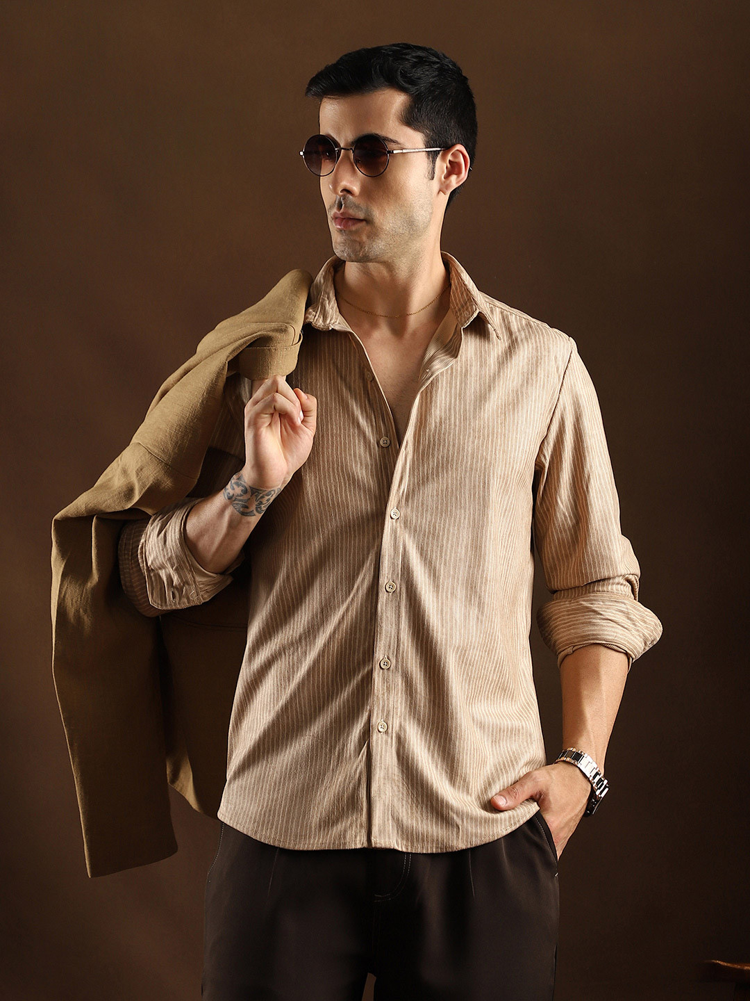 CAHOOT Men Comfort Casual Shirt