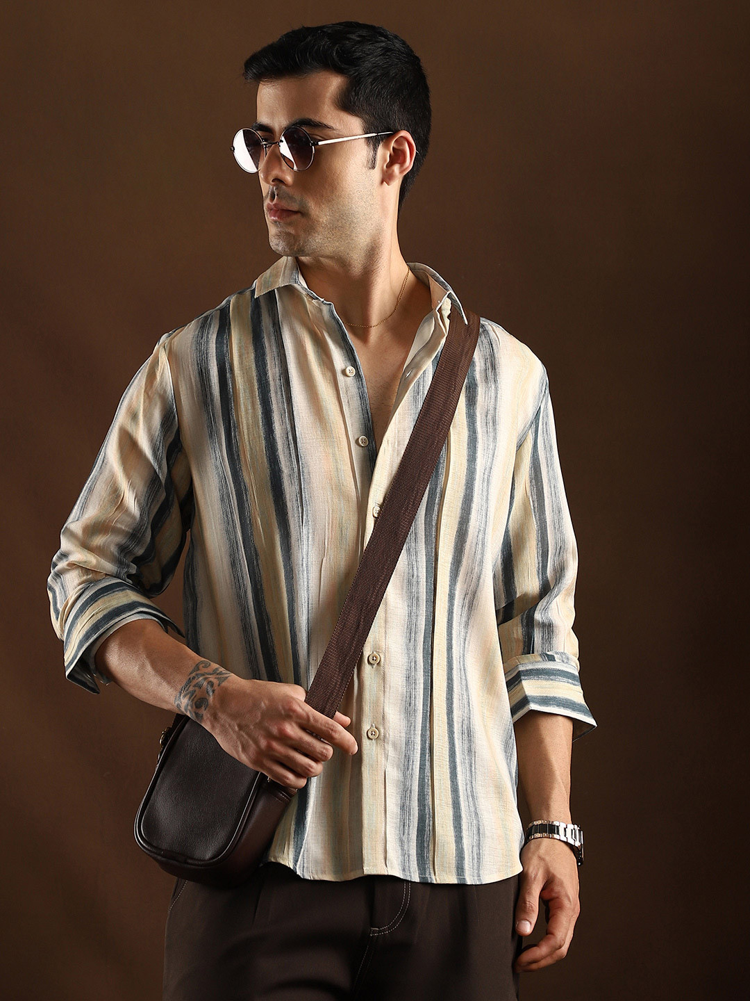 CAHOOT Men Comfort Printed Casual Shirt