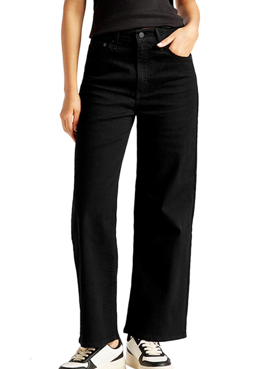 Levis Women Classic Regular Fit High-Rise Stretchable Jeans