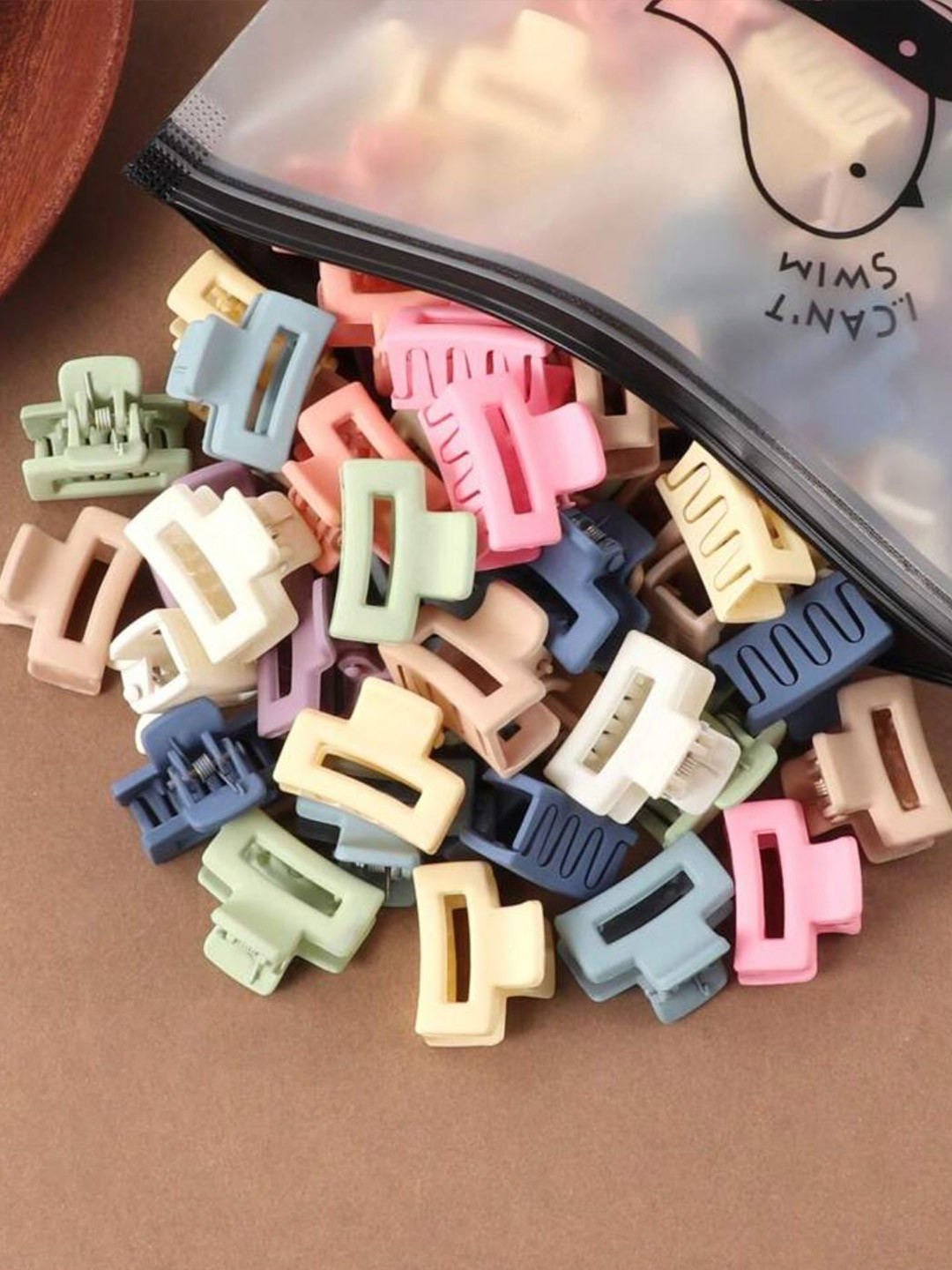 Ziory Girls Pack of 30 Mini Claw Clip