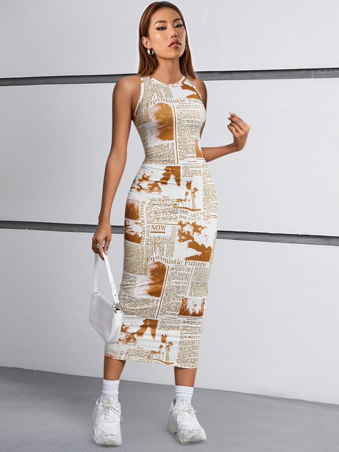 KERI PERRY Women Print Bodycon Dress