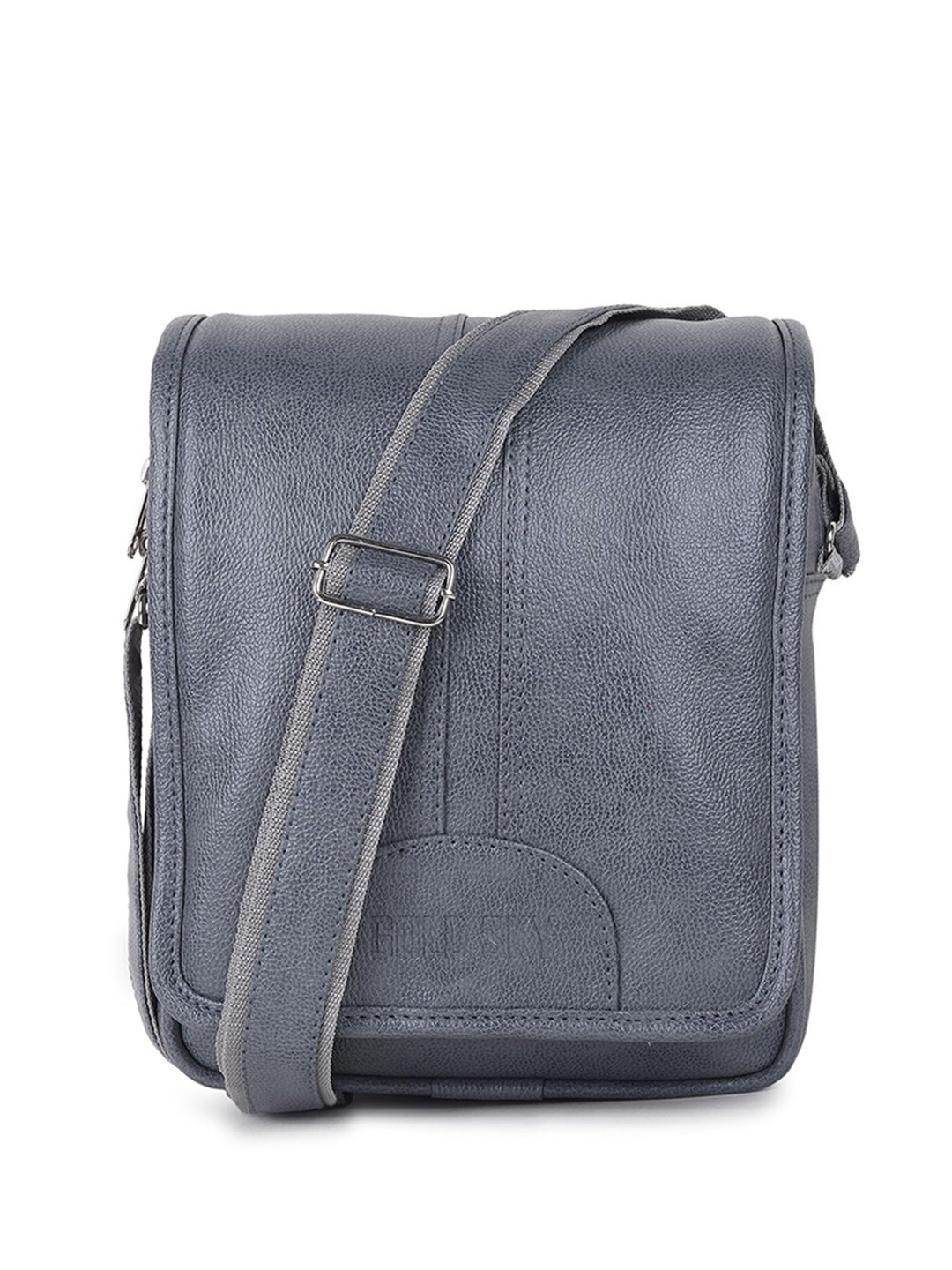 ICHIEF Solid Textured Sling Bag