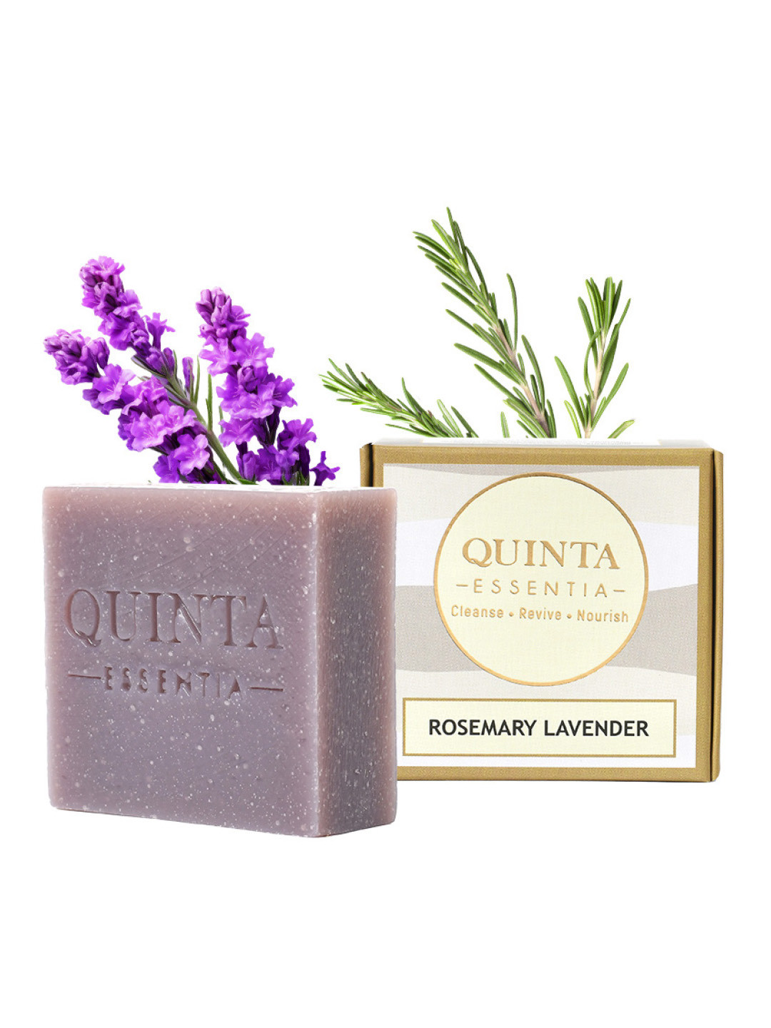 Quinta Essentia Organic Set Of 2 Organic Soap With Rosemary- 100 g Each