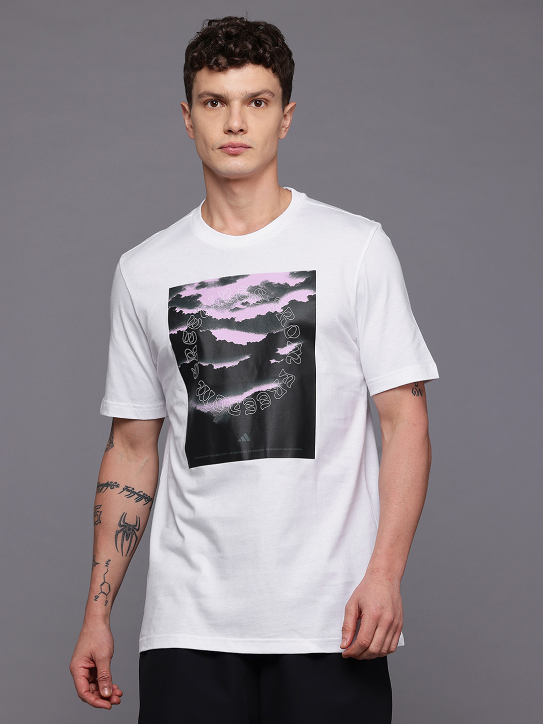 ADIDAS Printed T-shirt
