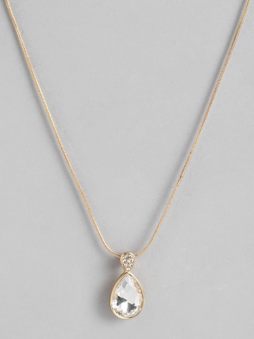 Forever New Gold-Plated Teardrop Chain