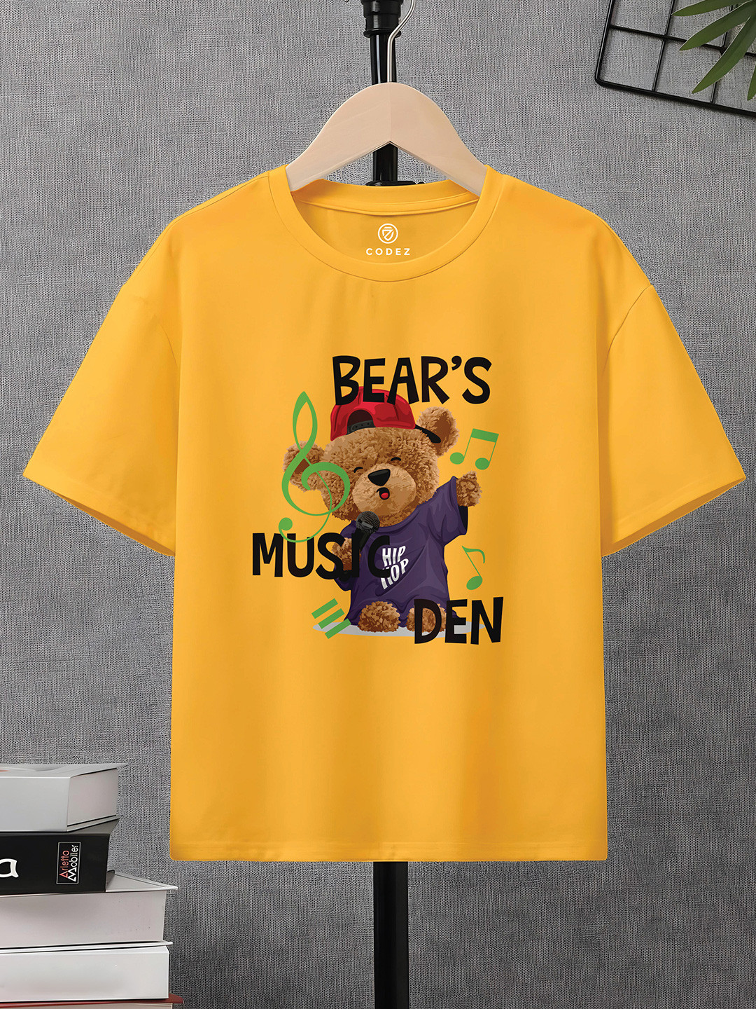CODEZ Boys Printed Cotton T-shirt