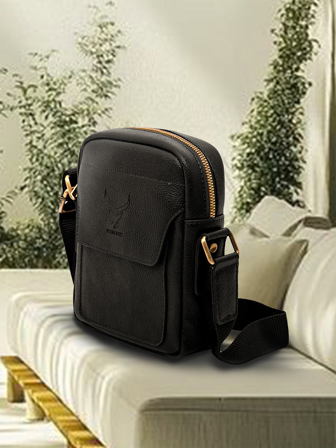REDHORNS Unisex Crossbody Messenger Bag