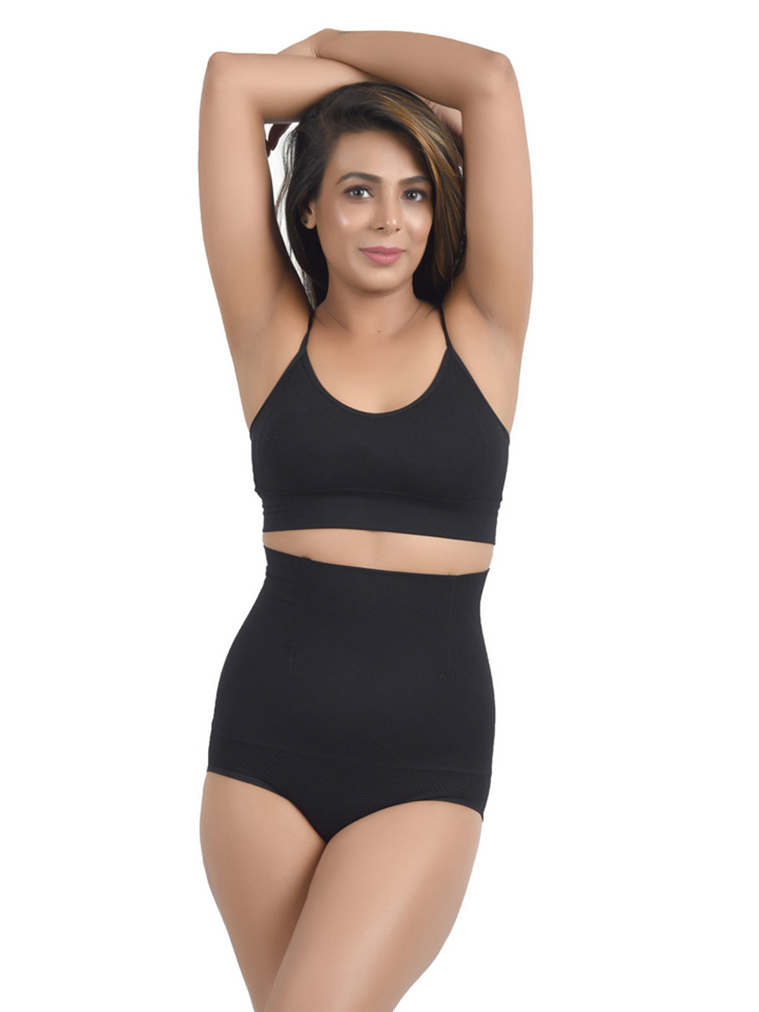 SACHIVA FASHION Slim Seamless Panty Thin Belly Body Butt Lifter Tummy-Thigh Shapewear