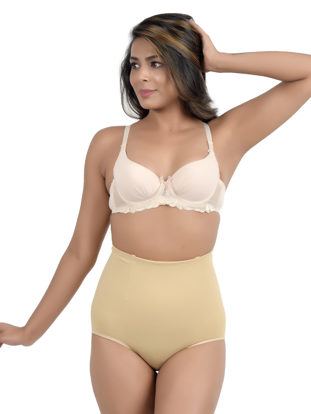 SACHIVA FASHION Slim Seamless Panty Thin Belly Body Butt Lifter Tummy-Thigh Shapewear