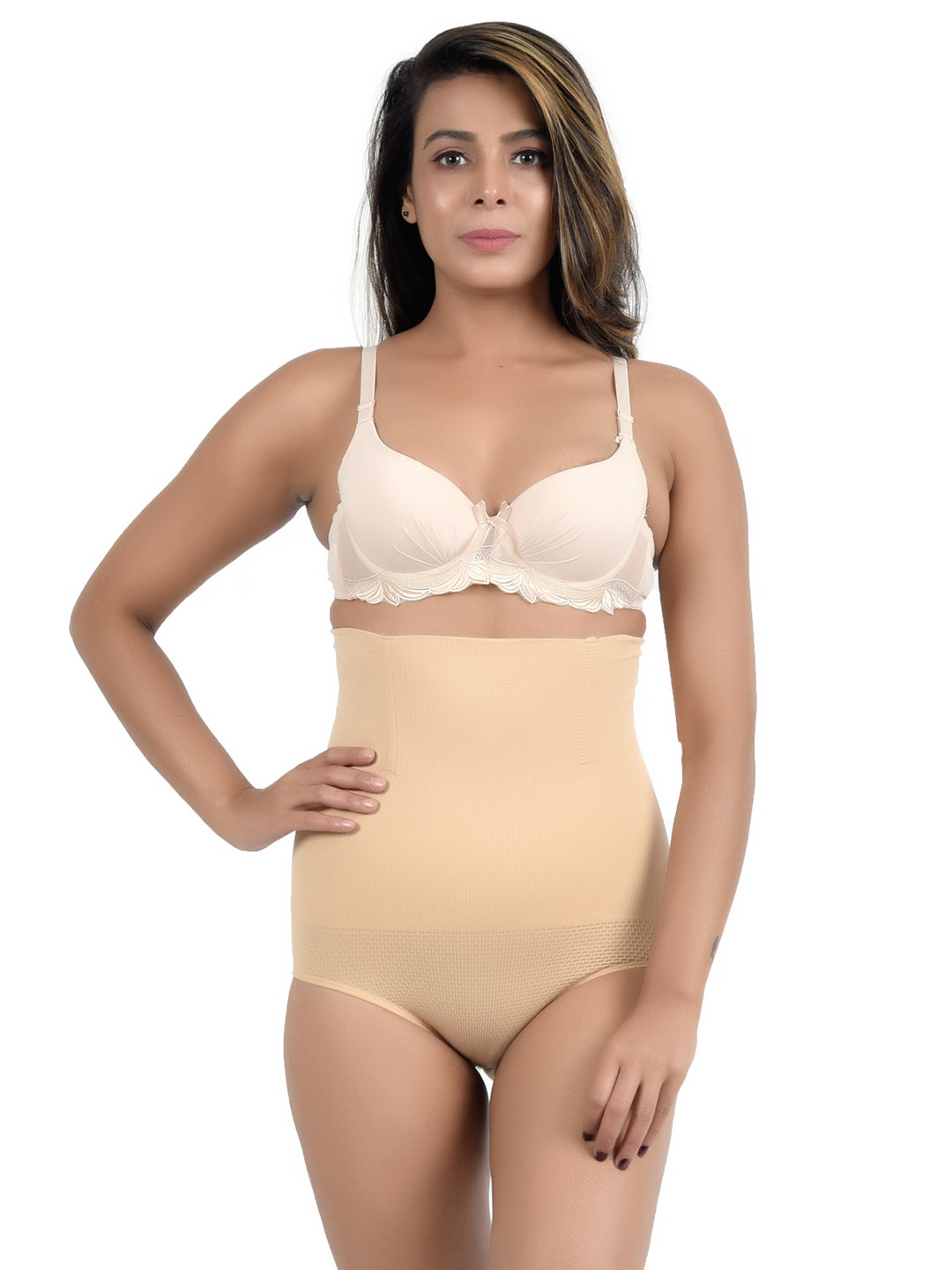 SACHIVA FASHION Slim Seamless Panty Thin Belly Body Butt Lifter Tummy-Thigh Shapewear