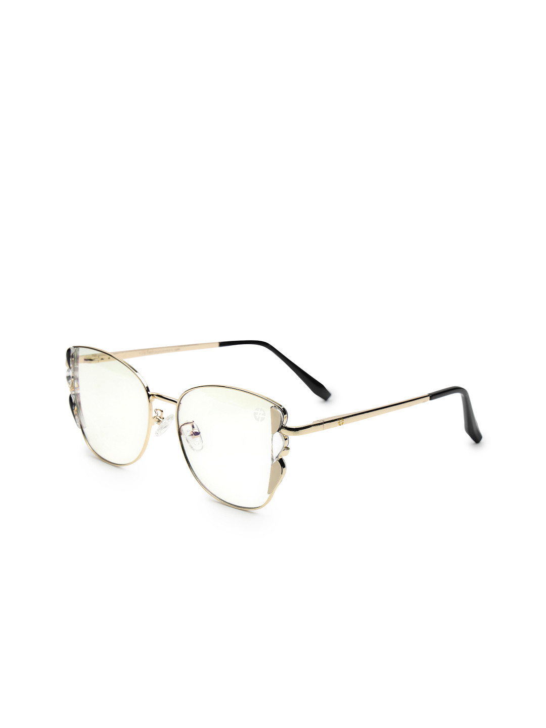 HASHTAG EYEWEAR Women Cateye Sunglasses With UV Protected Lens SEWA-95010-BLK