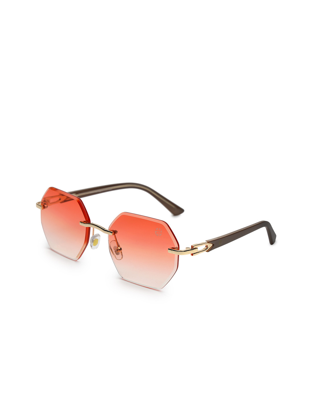 HASHTAG EYEWEARUnisex UV-protected Rim Less Diamond Sunglass