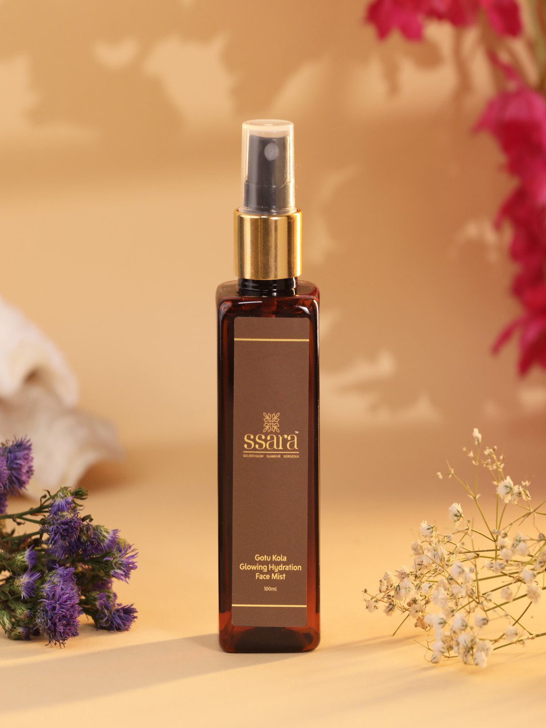 The Ssara Gotu Kola Glowing Hydration Face Mist- 100 ml