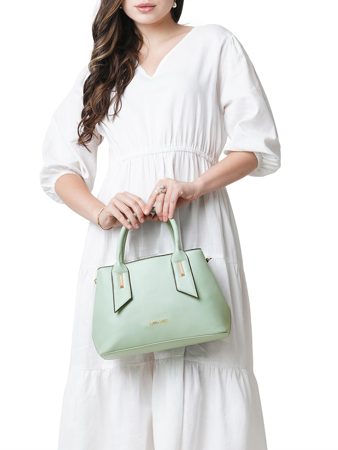 LAVIE LUXE Structured Trendy Super Smooth Satchel Bag