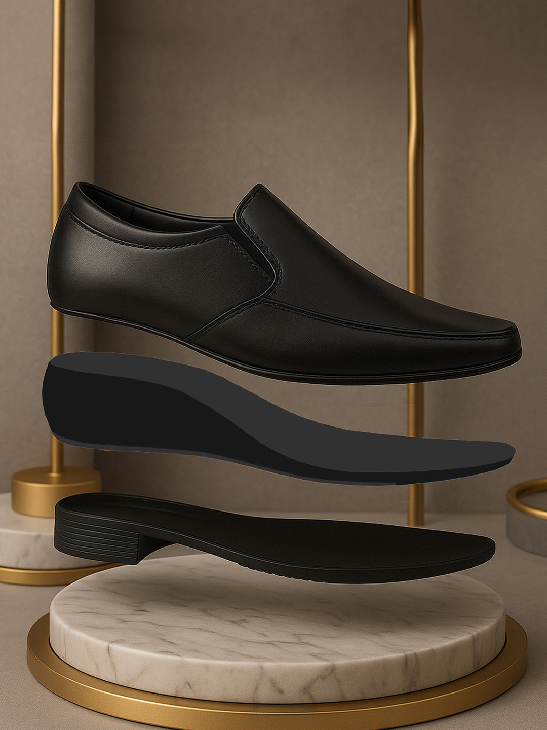 Bxxy Men Elevator Formal Mocassin Slip-on Shoes