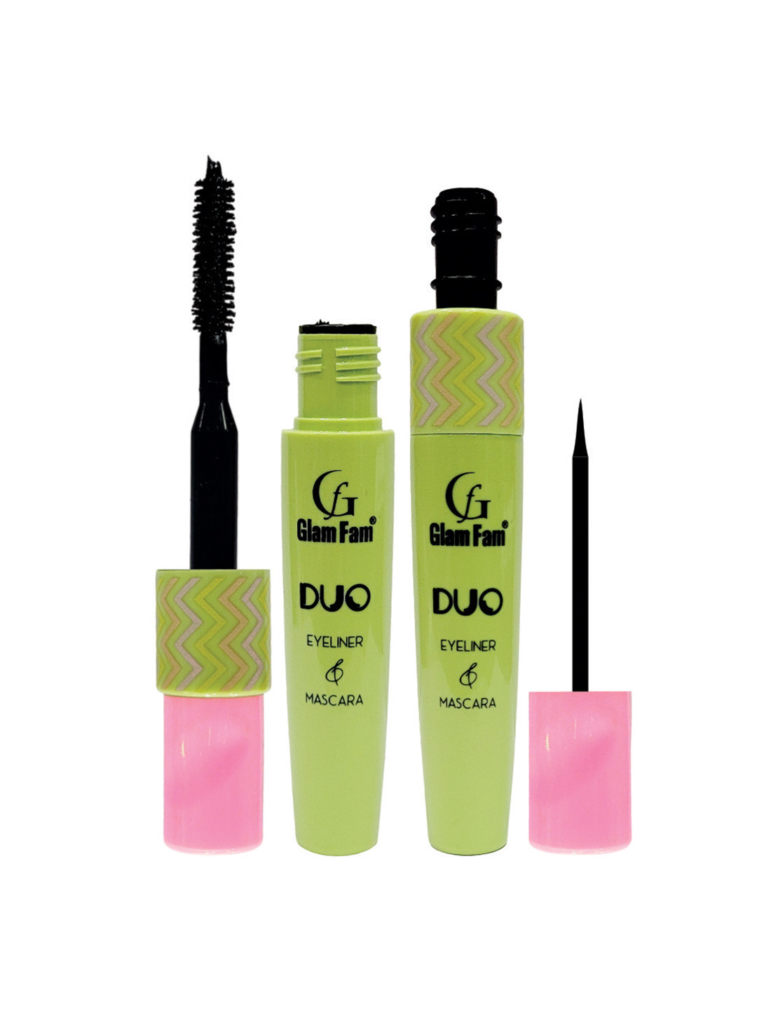 GlamFam 2 In 1 Eyeliner & Mascara Duo - Black