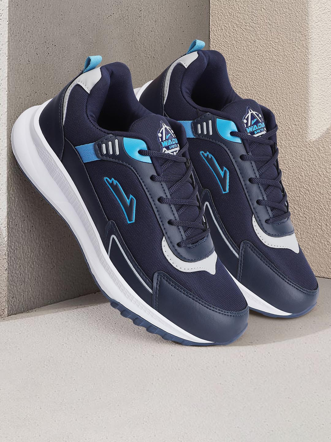 JQR WADA CULLINAN Men Woven Design Lace-Ups Sneaker