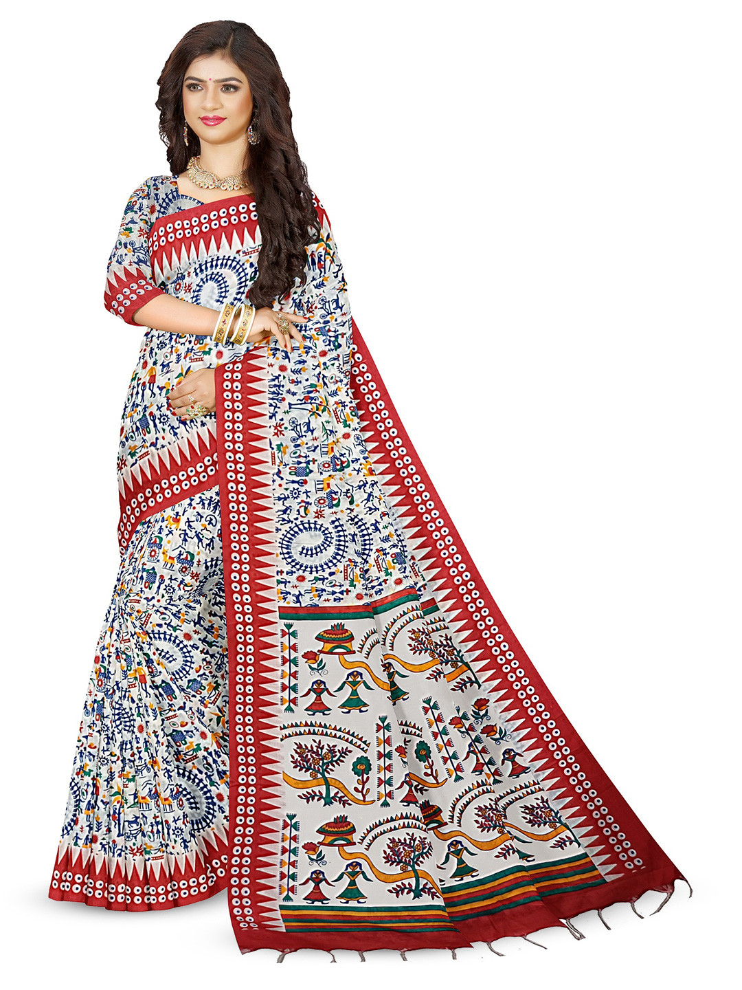 TITHI SAREES Ready to Wear Sambalpuri Saree