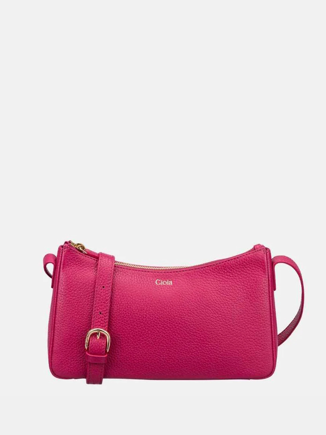GIOIA Women Pink Leather Sophia Crossbody Bag