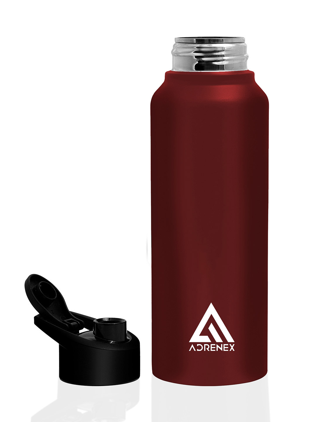 ADRENEX Red Brand Logo Stainless Steel Spill Proof Sipper - 700ml