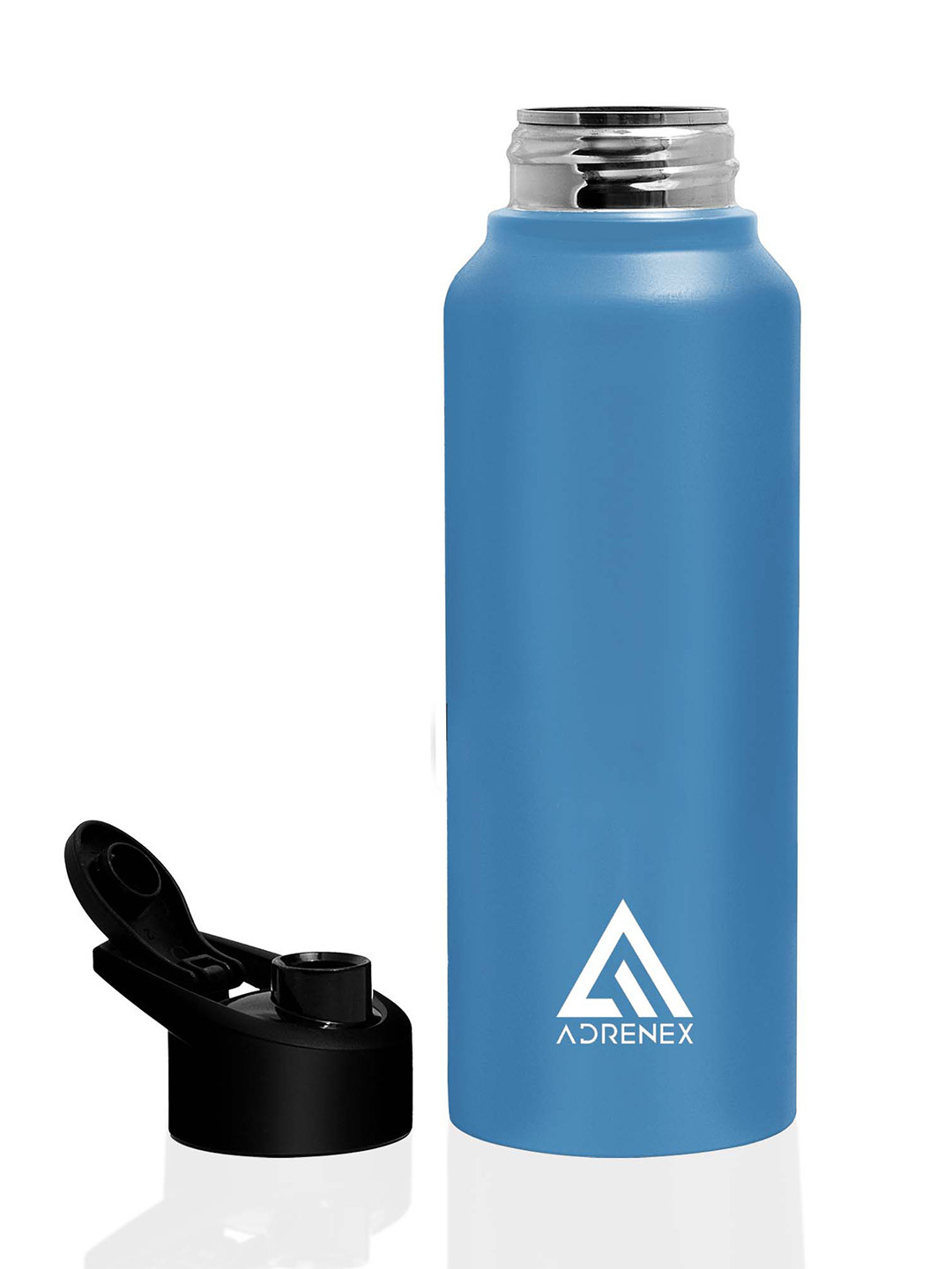 ADRENEX Blue Brand Logo Stainless Steel Spill Proof Sipper - 700ml