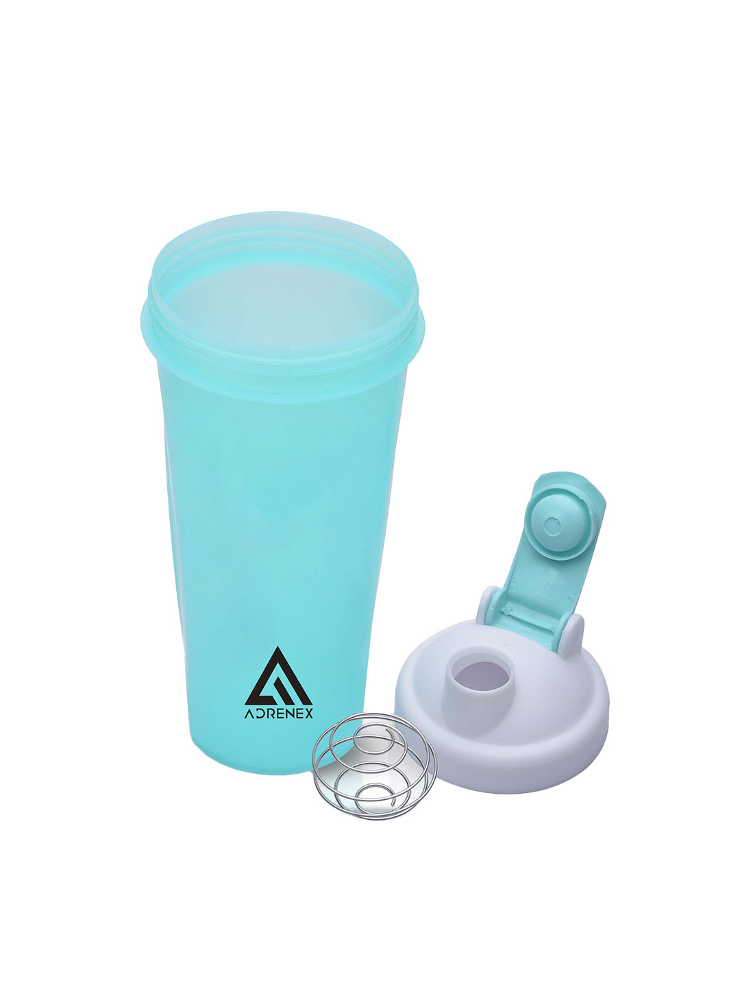 ADRENEX Green & White Shaker Water Bottle