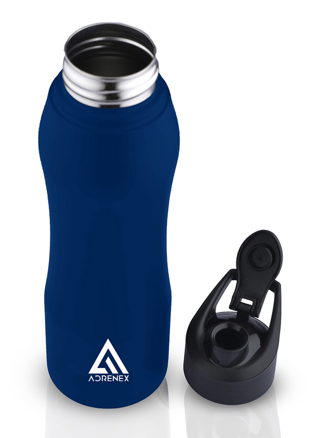 ADRENEX Blue & Steel Stainless Steel Water Bottle 900ml