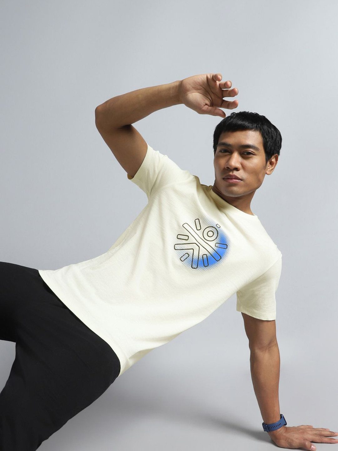 CULT Men White Cult Brand Carrier Graphic T-shirt