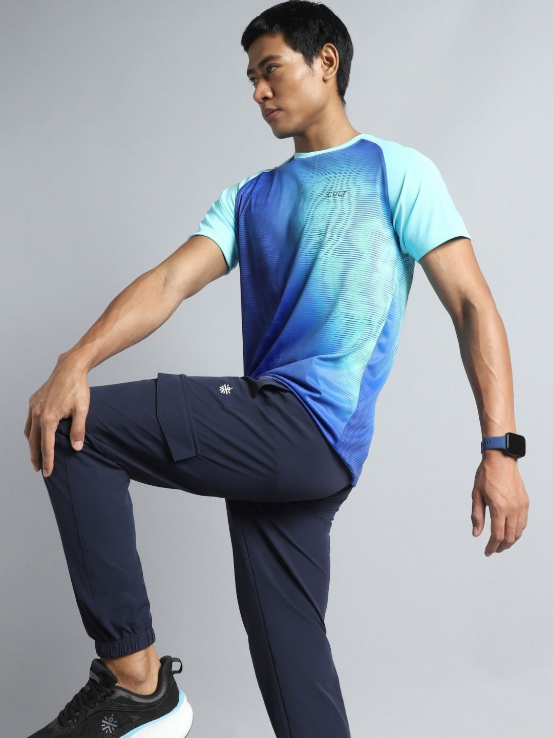 CULT Tropical Moisture Wicking Energy Map All Over Printed T-shirt