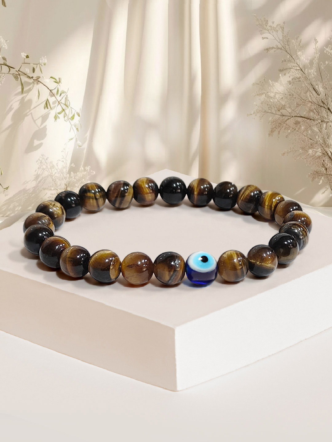 SOLAVA Tiger Evil Eye Bracelet