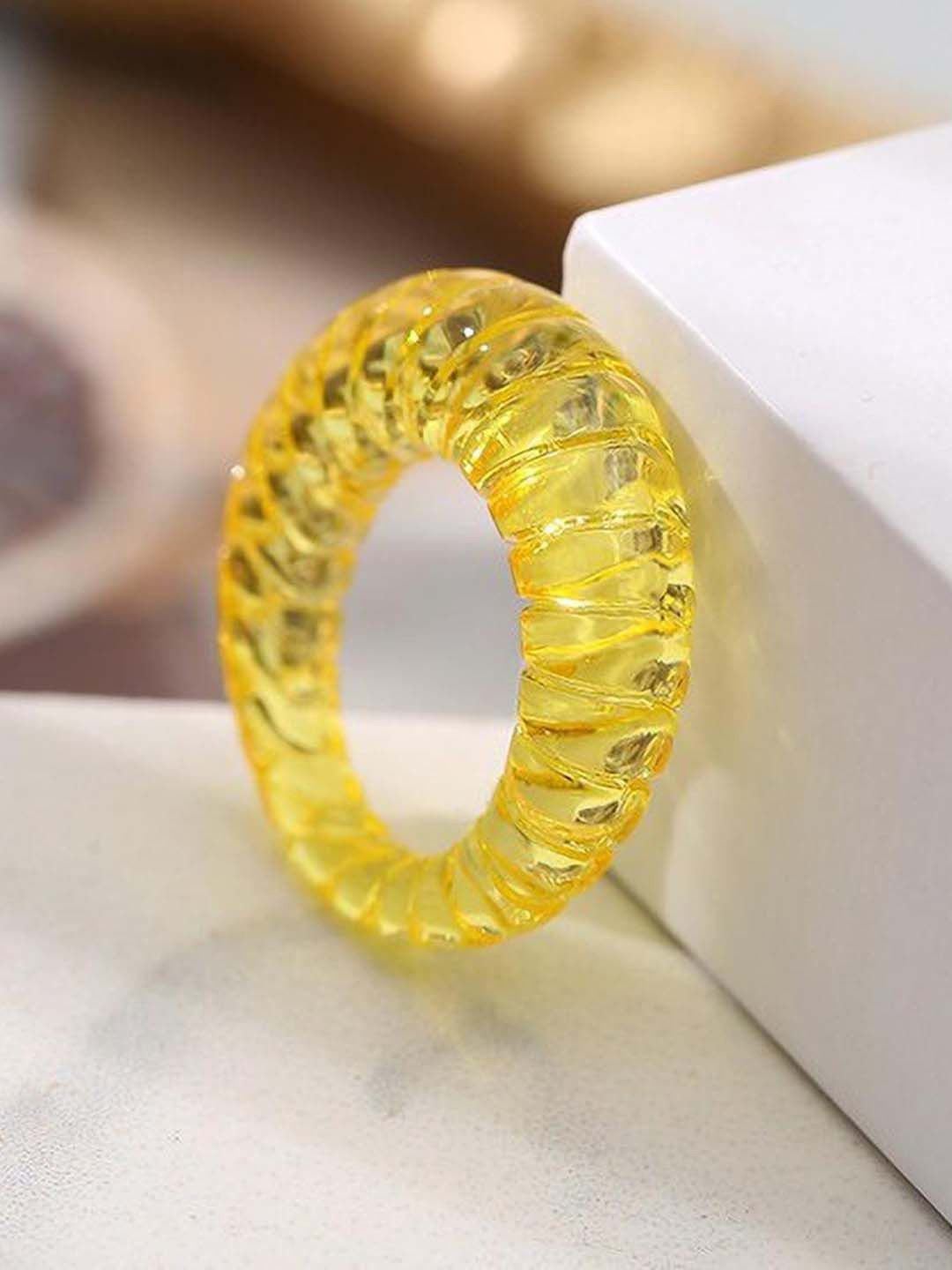 Arzonai Geometric Metal Ring