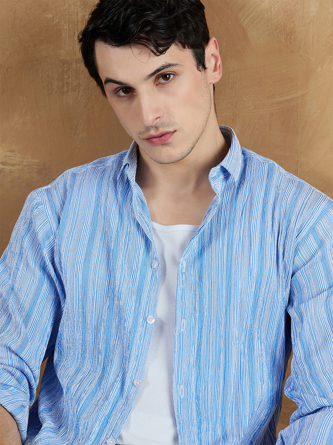 Stripes Oversized Casual Shirt