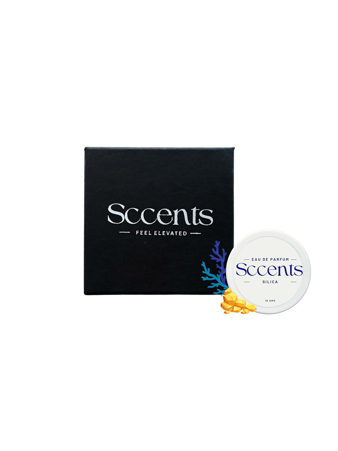 Sccents Silica Solid Long Lasting Eau De Parfum- 10 g