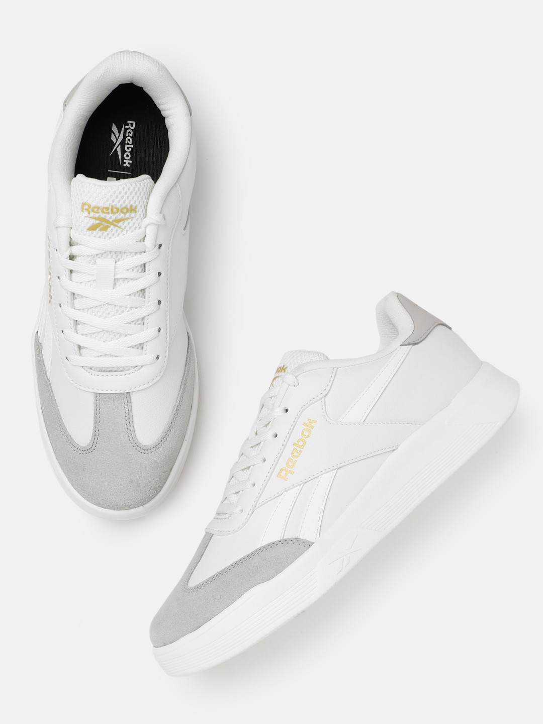 Reebok Men Streetcourt Stellar Colourblocked Sneakers