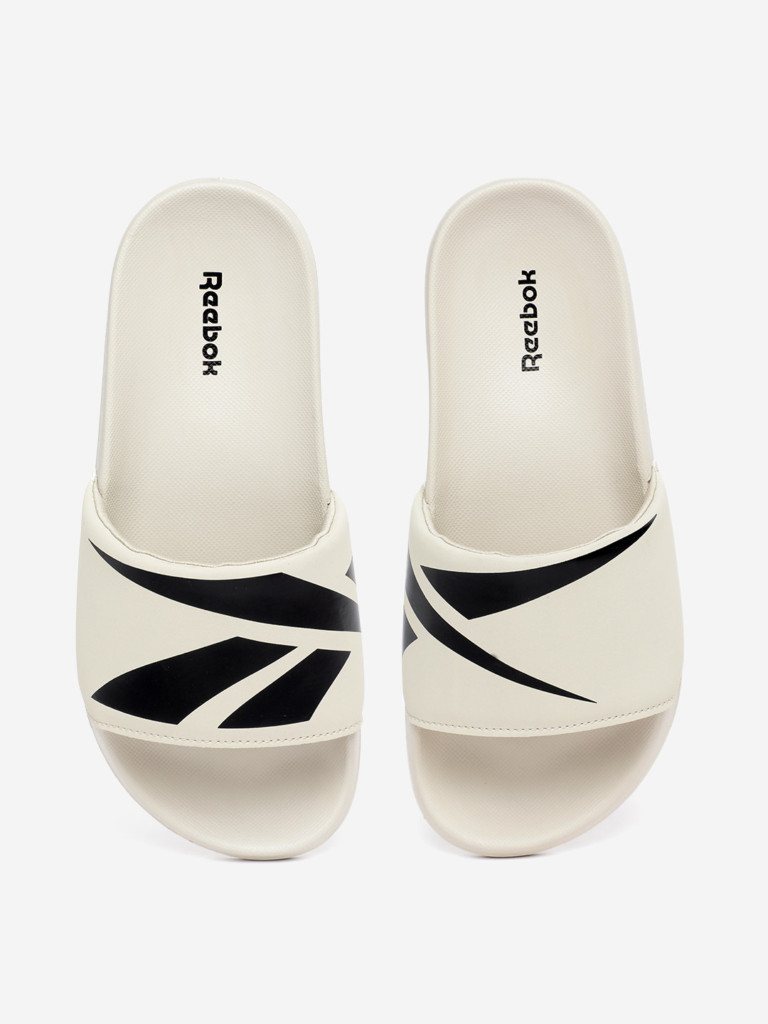 Reebok Men Arrival Brand Logo Print Sliders