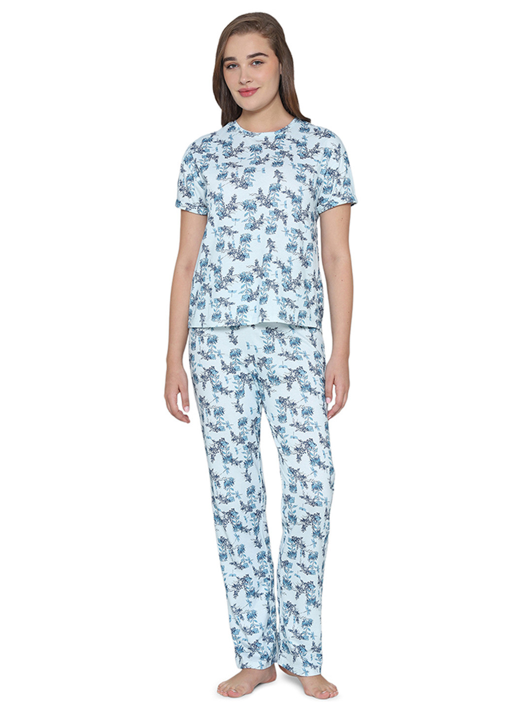 Wacoal Short sleeve Full Length Comfort Fit Pure Cotton Pajama Set