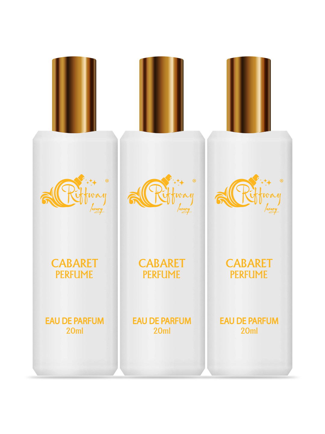 riffway Men Set Of 3 Carbet Long Lasting Eau De Parfum- 20 ml Each